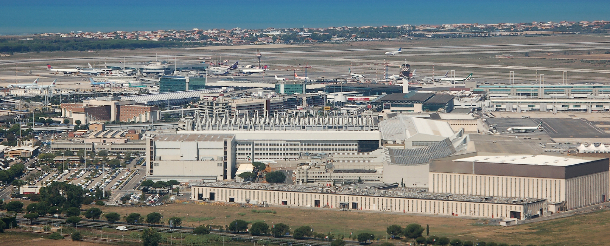 Sân bay Fiumicino có 4 nhà ga chính